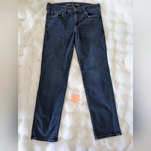 American Eagle Next Level Stretch Skinny Jean // Dark Wash